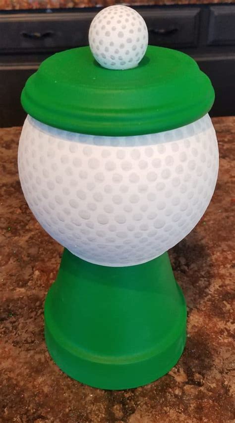 Easy Diy Golf T For Dad Golf Money Jar Cassie Smallwood