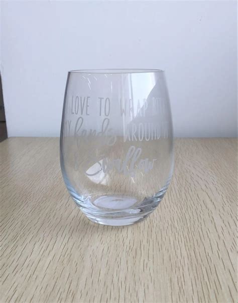 Lead Free Laser Engraved Stemless Wine Whisky Glass Buy Stemless Wine Glasslaser Engraved