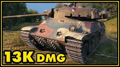 Tvp T K Damage World Of Tanks Gameplay Youtube