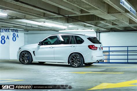 Bmw X5 F15 White Bc Forged Hca162s Wheel Front