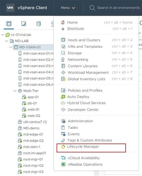 How To Upgrade Esxi To Esxi Using Lifecycle Manager Applied