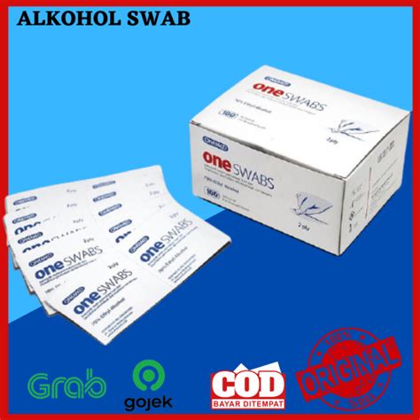 Tissue Alkohol Alcohol Onemed Swab Kapas Alkohol One Swabs Oneswabs