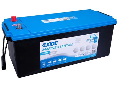 Exide Dual Agm Ep Dual Purpose Batterie