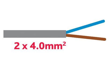 Steuerkabel 2 X 4 0 Mm2 Grauer Mantel Hoelzle