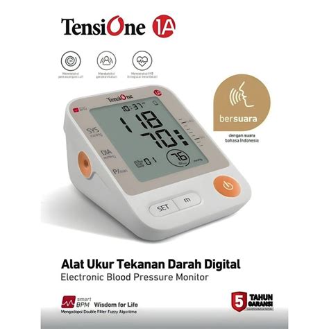 Jual TENSIMETER DIGITAL DENGAN SUARA TensiOne 1A OneMed GOLD Shopee