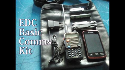 Basic Emergency Communications Kit Edc Youtube