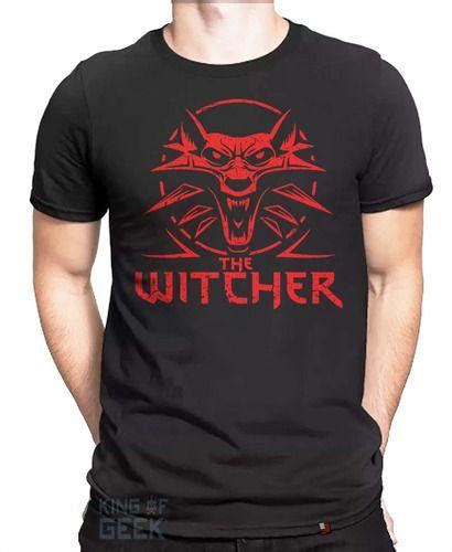 Camiseta The Witcher Geralt De R Via Camisa Lobo S Rie Jogo King Of