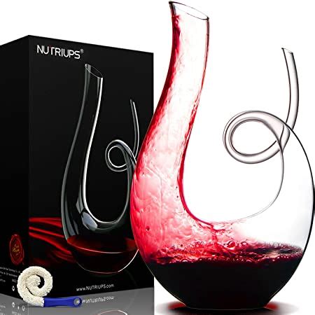 Amazon Nutriups Wine Decanter Swan Red Wine Decanters Hand Blown