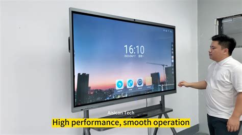 75 Inch Smart Interactive Tv Smooth Touch Screen Whiteboard Display For