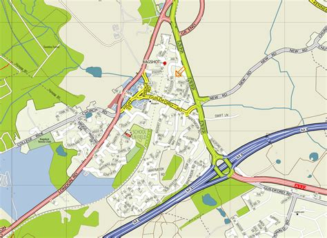 Area Map Windlesham Parish Council