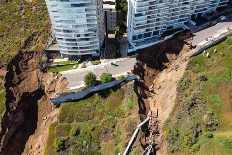 Socavón en Chile Se abrió la tierra en Viña y hay evacuados