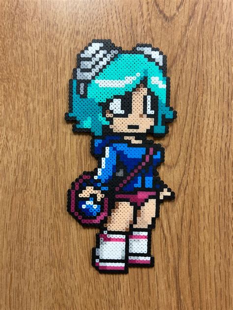 Scott Pilgrim Vs The World The Game Characters Mini Perler Bead Pixel