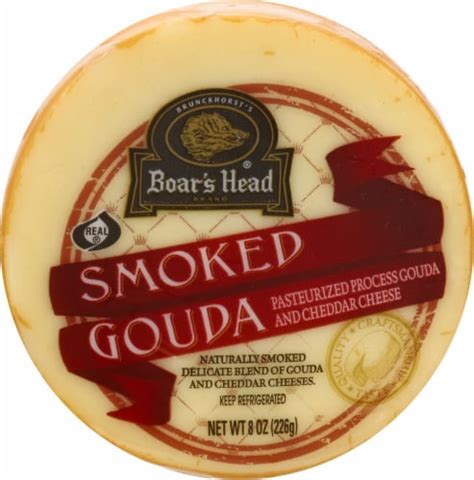 Boars Head Smoked Gouda Cheese 8 Oz Dillons Food Stores