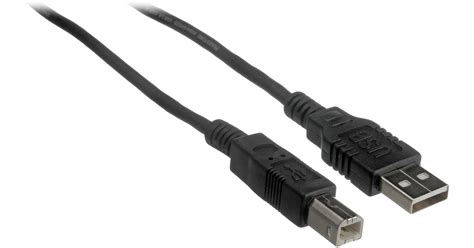 Pearstone Usb 20 Type A Male To Type B Male Cable 6 Ft