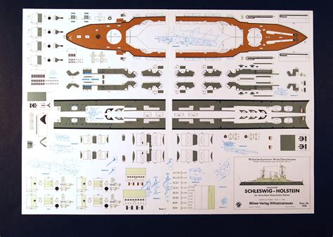 Battleship Paper Model Printable