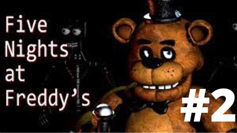 Lisiasty nie lubię cię Five Nights at Freddys 1 noc 2 YouTube