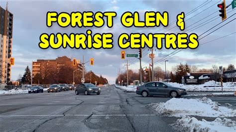 Drive To Sunrise And Forest Glen Shopping Centres In Kitchener Ontario