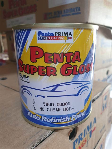 Cat Penta Super Gloss Solid Nc Clear Doff Clear Dop Isi Gram