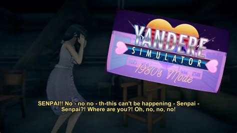 1980s Mode True Ending Cutscene Yandere Simulator Youtube