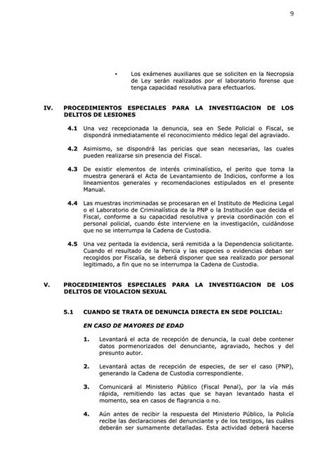 Pdf Manual Para La Investigaci N Del Delito Mpfn Gob Pe Pdf File