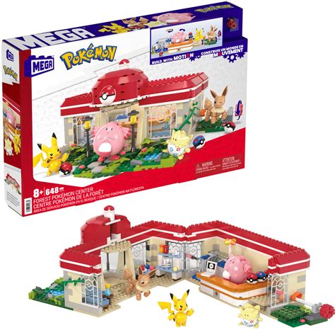 Best Buy Mega Construx Forest Pokémon Center With Motion Hnt93