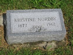 Kristine Christensen Nordby 1877 1962 Memorial Find A Grave