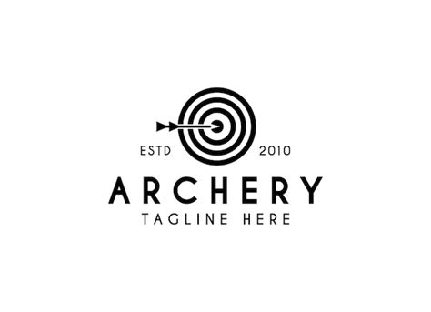 Premium Vector Archery Logo Design Template Vector Illustration