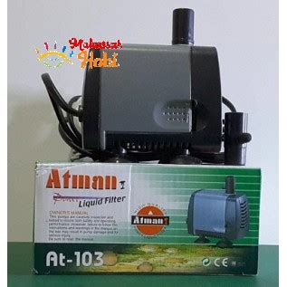 Jual Atman At Pompa Air Celup Aquarium Kolam Hidroponik Aquascape