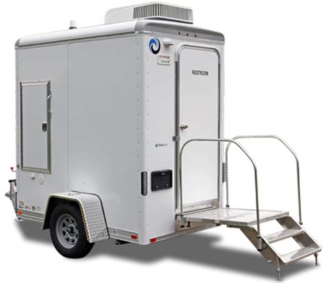 101c Luxurylav Narrow Body Single Stall Restroom Trailer Luxurylav Restroom Trailers