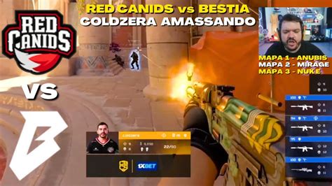 RED CANIDS Vs BESTIA Jogo Completo CBCS Season 4 YouTube