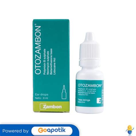 Jual Otozambon 8 Ml Tetes Telinga Shopee Indonesia