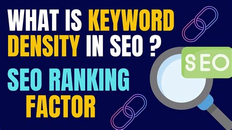 What Is Keyword Density In SEO SEO Keyword Density SEO Strategies