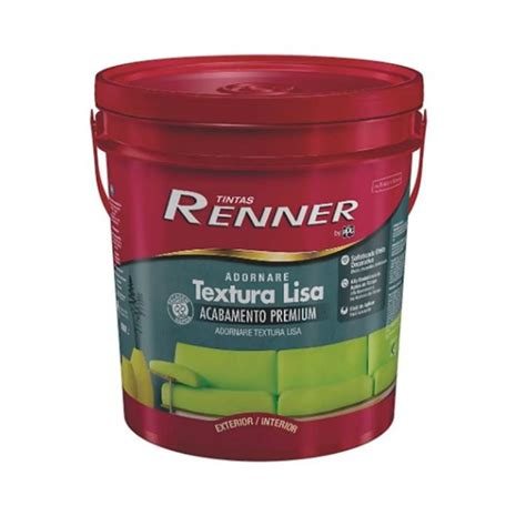 Textura Lisa Renner Adornare 24 Kg Mas Color Pinturas Pintureria