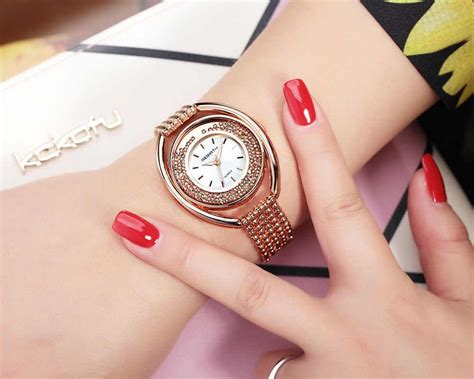 Wholesale Rebirth 079 Luxury Diamond Stainless Steel Strap Female