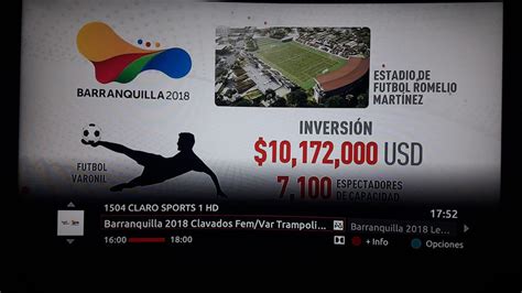 Claro TV Digital Colombia Guía de Canales Julio de 2018