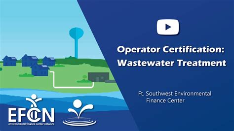 Operator Certification Wastewater Treatment Overview YouTube