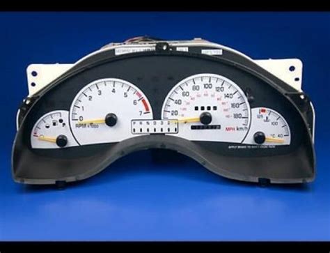 Pontiac Grand Prix Metric Kmh White Gauges Ebay