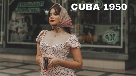 Así era CUBA en 1950s Anita con Swing YouTube