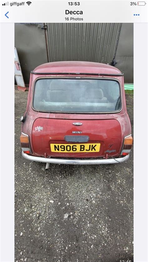 Classic Mini Parts Project Used Ebay