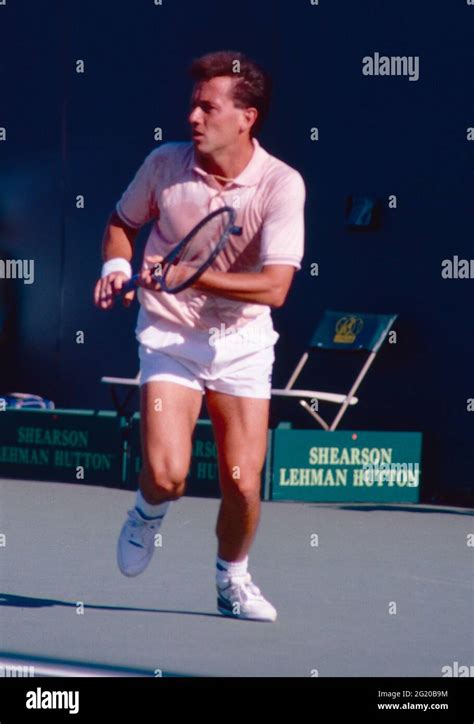 Swedish Tennis Player Mikael Pernfors S Stock Photo Alamy