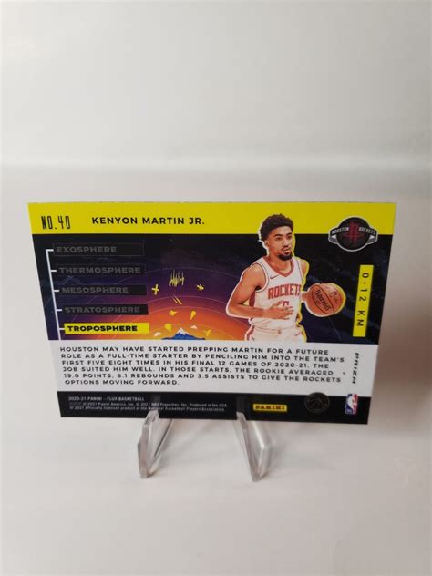 Flux Kenyon Martin Jr Troposphere Prizm Rookie Rc Rockets