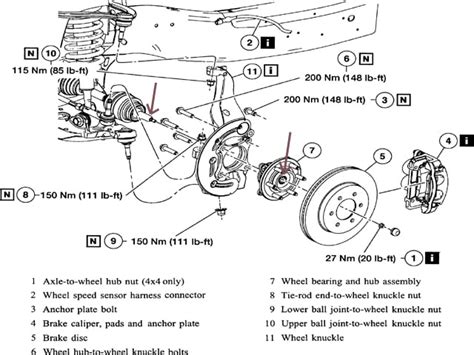 Ford F X Front Hub Assembly Diagram Ford F