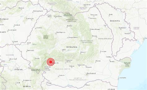 Cutremur Cu Magnitudinea De N Jude Ul Gorj A Fost Resim It N