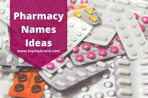 Pharmacy Names (2025): 400+ Catchy Names For Pharmacy Shops