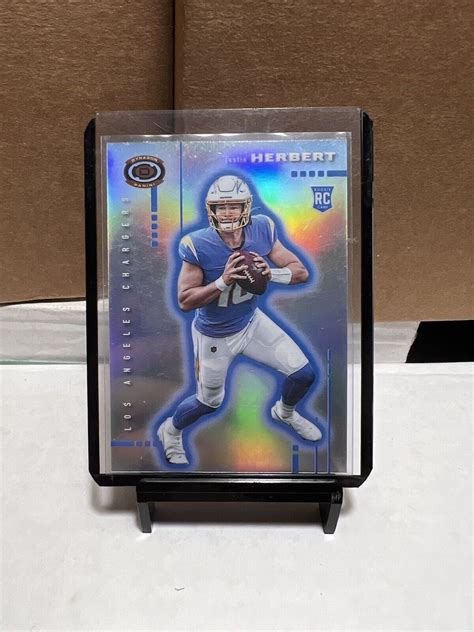 Justin Herbert Chronicles Dynagon Silver Prizm Rookie Rc D