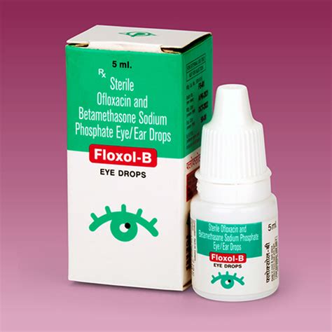 General Medicines 5 Ml Sterile Ofloxacin And Betamethasone Sodium