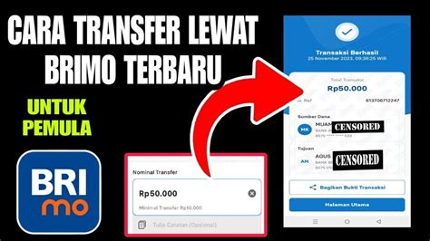 Cara Transfer Lewat Brimo Terbaru Tutorial Transfer Brimo Bagi Pemula