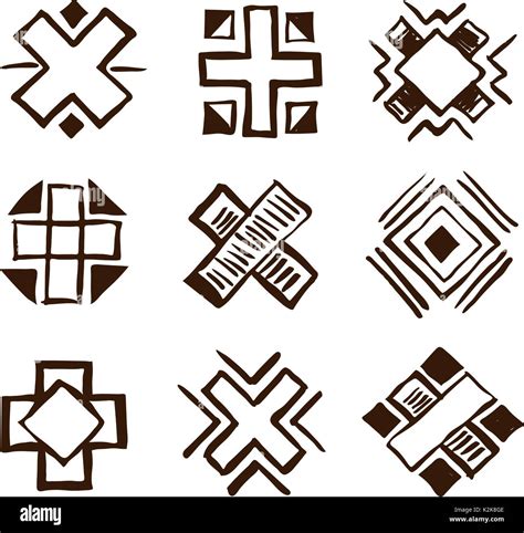 Christian Cross Crosses Stock Vector Images Alamy