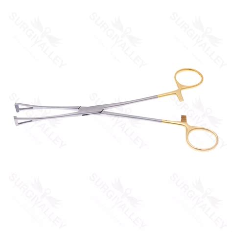 Duval Tissue Forceps Serrated Jaw Grasping Lung Tissue Forceps