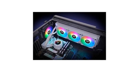 Thermaltake Th360 V2 Argb Sync All In One Liquid Cooler Snow Edition Watercooling Blanc